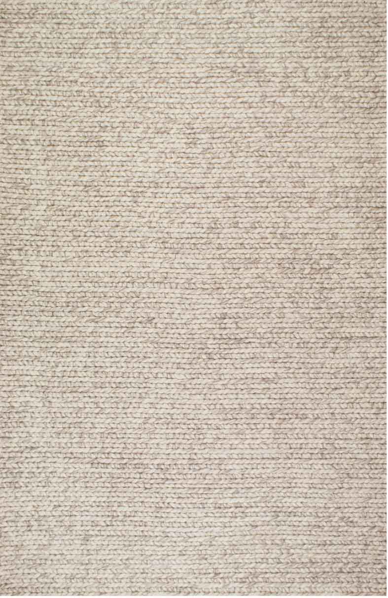 Casual & Solid Rugs BAHA BA-44LIGHT Ivory - Beige Hand Woven Rug