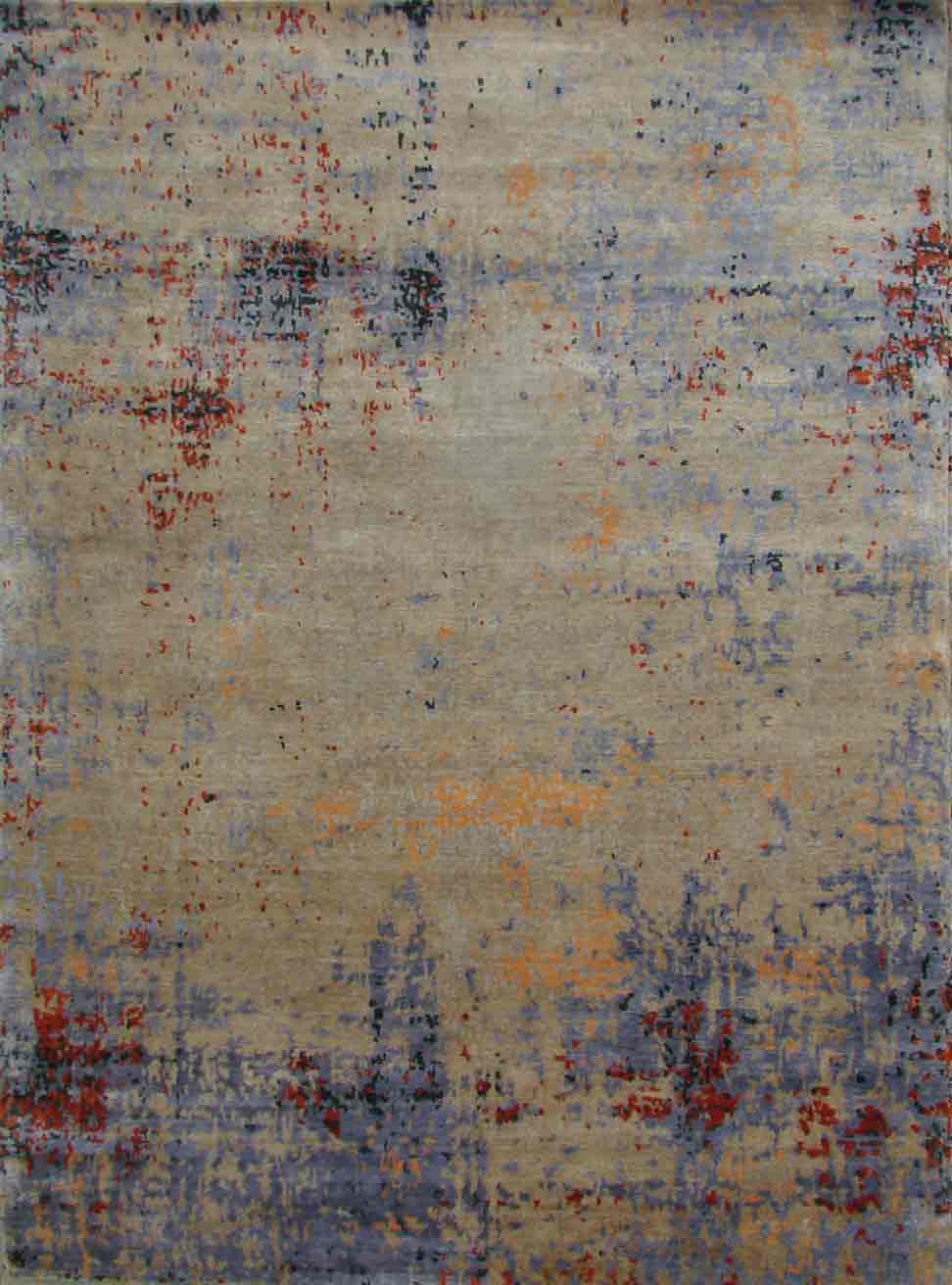 Contemporary & Transitional Rugs SPLASH 20433 Multi Hand Knotted Rug