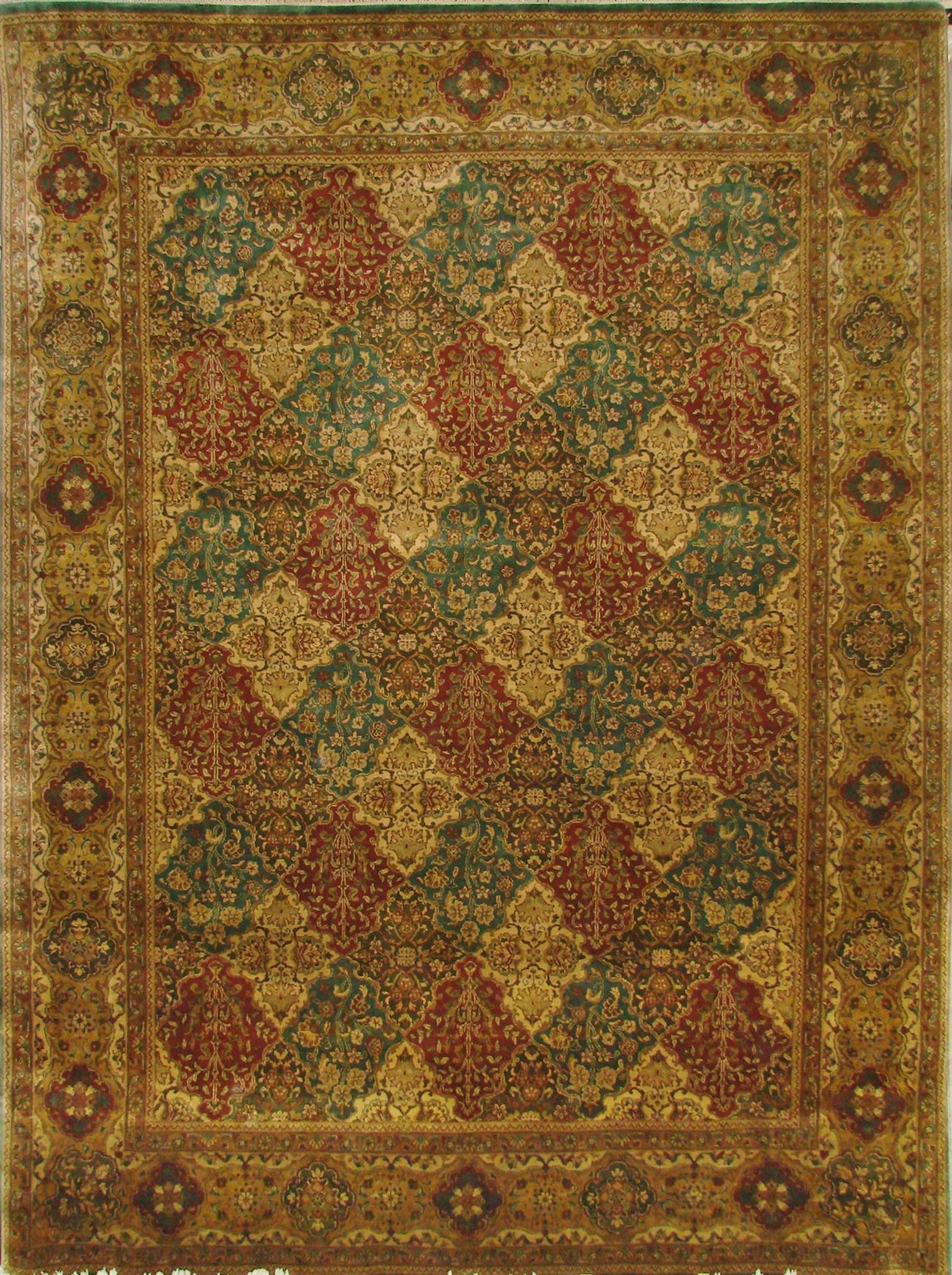 Clearance & Discount Rugs NK-01 0453 Ivory - Beige & Multi Hand Knotted Rug