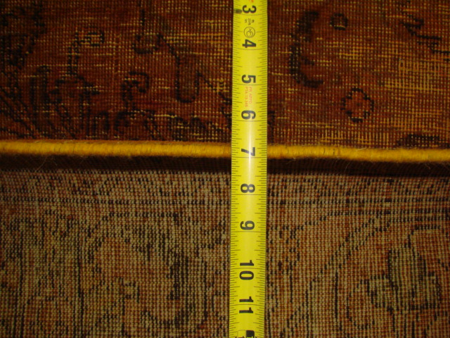 Oushak Rugs Vintage 18422 Lt. Gold - Gold Hand Knotted Rug