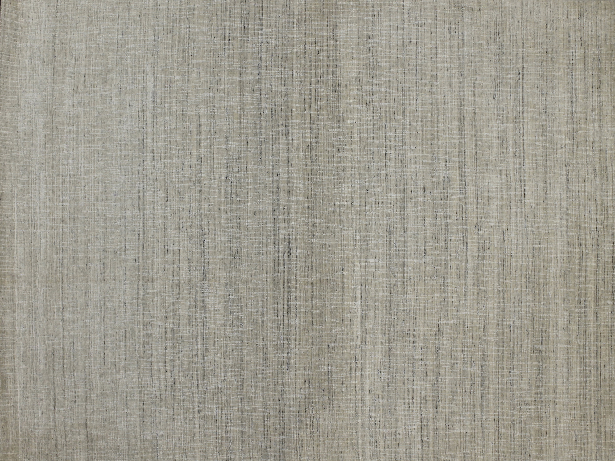 Contemporary & Transitional Rugs Fine Loom 022458 Lt. Grey - Grey Hand Loomed Rug