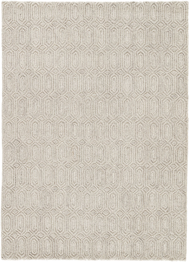 Contemporary & Transitional Rugs Asos AOS04-Chaise (S) Lt. Grey - Grey Hand Tufted Rug