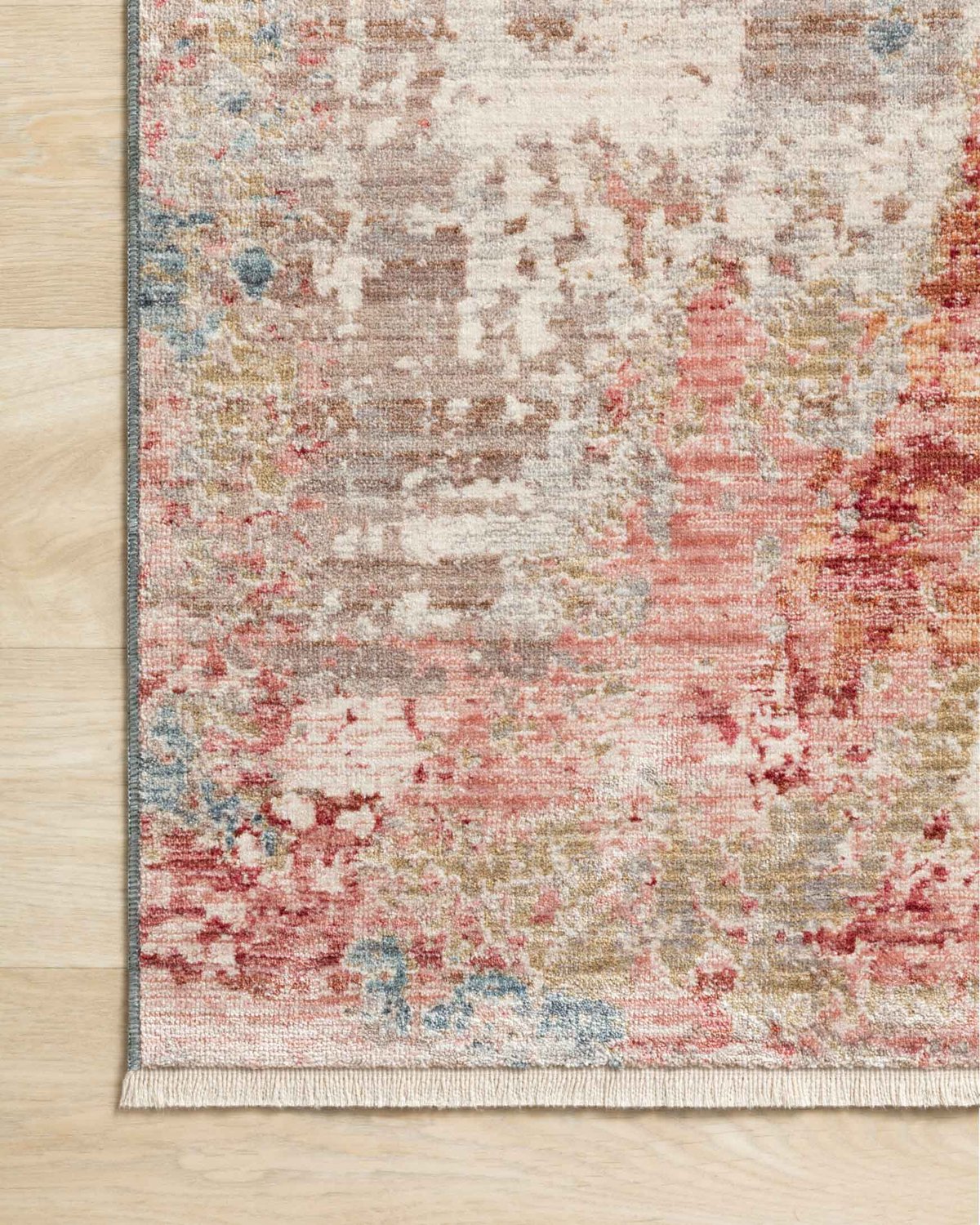 Contemporary & Transitional Rugs Claire CLE-07 Lt. Grey - Grey & Multi Machine Made Rug