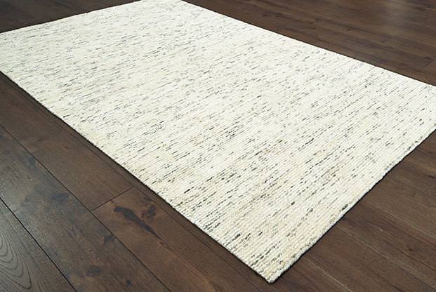 Contemporary & Transitional Rugs Lucent 45902 Ivory - Beige Hand Tufted Rug
