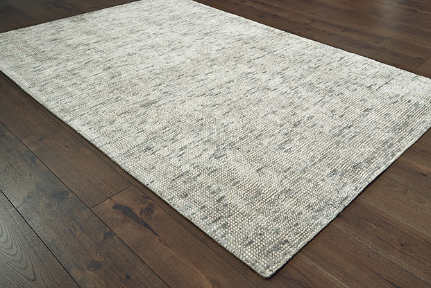 Contemporary & Transitional Rugs Lucent 45905 Lt. Grey - Grey Hand Tufted Rug