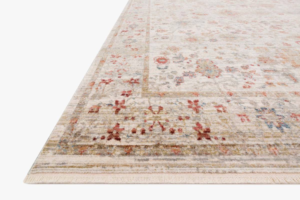 Contemporary & Transitional Rugs Claire CLE-05 Ivory Ivory - Beige & Multi Machine Made Rug