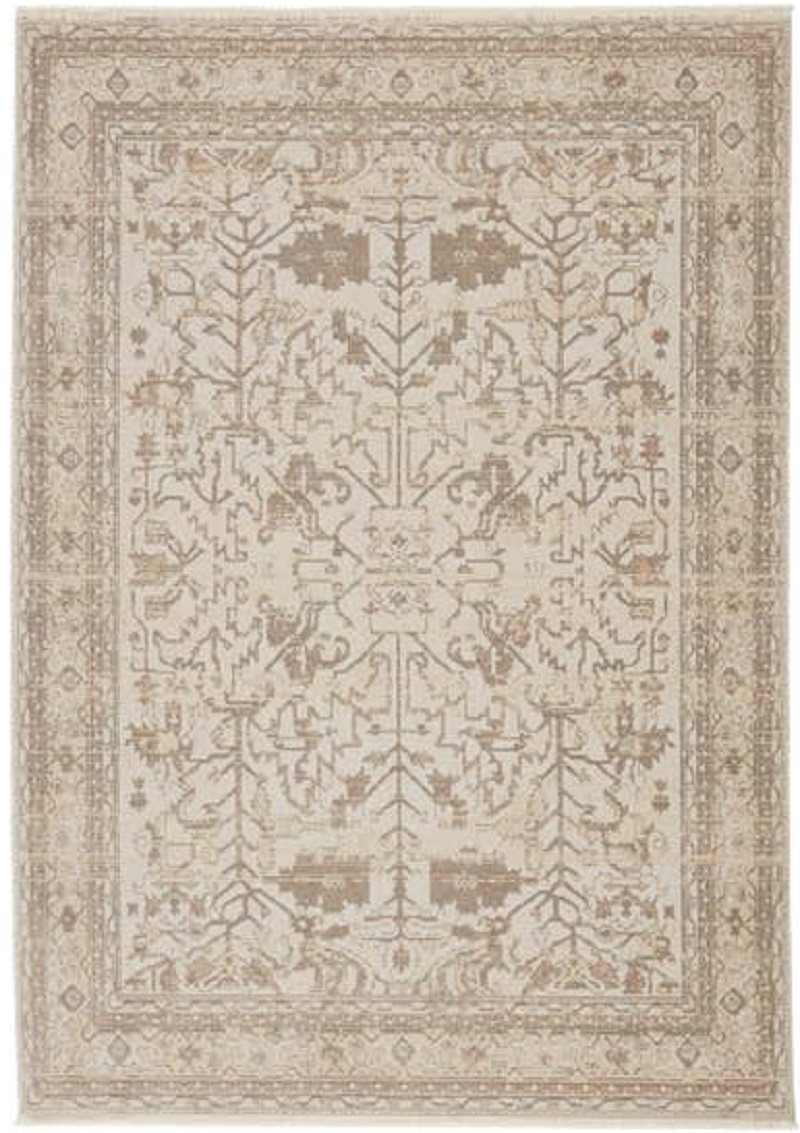 Transitional & Casual Rugs Vienne Valentin VNE05 (Sample Only) Lt. Grey - Grey Machine Made Rug