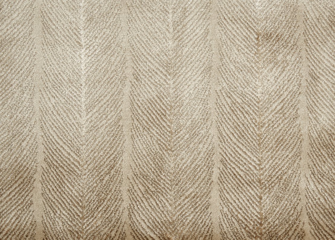 Custom & Wall to Wall Brightwater Desert Ivory - Beige & Camel - Taupe Machine Made Rug