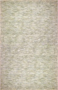 Contemporary & Transitional Rugs Stand SF-14 Pastel Ivory - Beige & Aqua - Lt. Green Hand Tufted Rug
