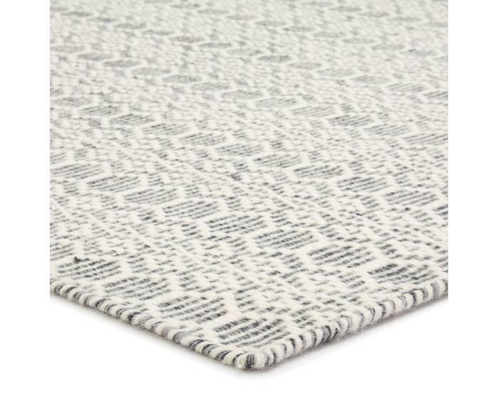 Contemporary & Transitional Rugs Enclave Calliope ENC01 Ivory - Beige & Lt. Grey - Grey Hand Loomed Rug