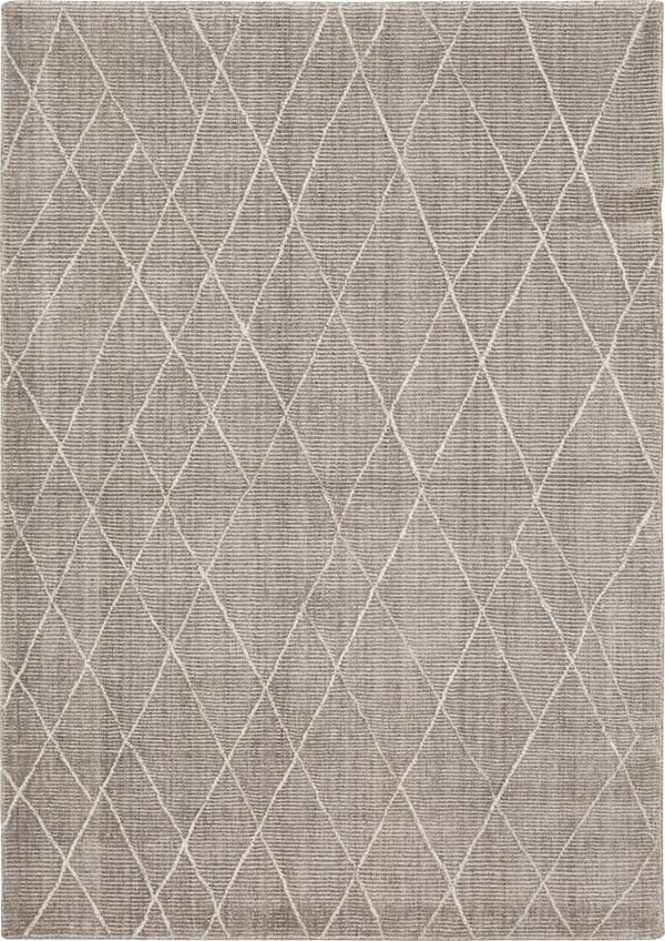 Transitional & Casual Rugs Tangier Deviation Taupe Camel - Taupe & Ivory - Beige Hand Tufted Rug
