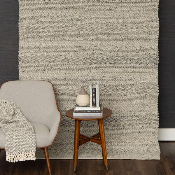 Contemporary & Transitional Rugs Tableau Zaza Ivory Ivory - Beige Hand Woven Rug