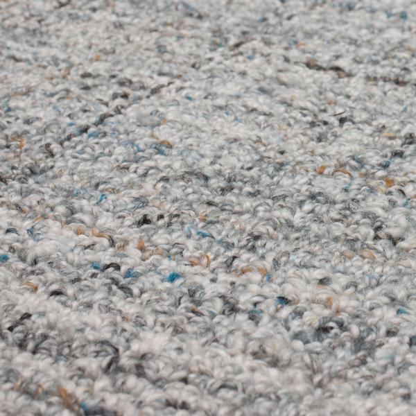 Contemporary & Transitional Rugs Haberdasher Silver Lt. Grey - Grey & Lt. Blue - Blue Hand Tufted Rug