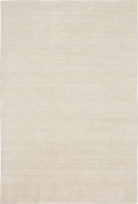 Contemporary & Transitional Rugs Gemini Ivory Ivory - Beige Hand Loomed Rug