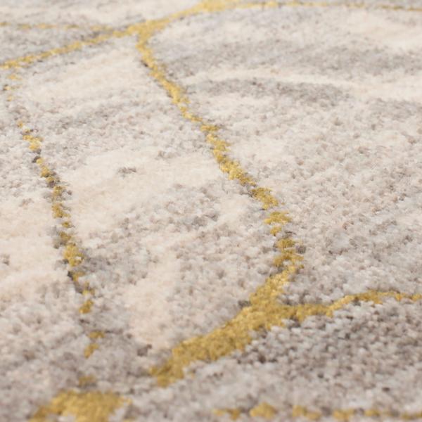 Contemporary & Transitional Rugs Axiom Ebb Dove Lt. Grey - Grey & Lt. Gold - Gold Machine Made Rug