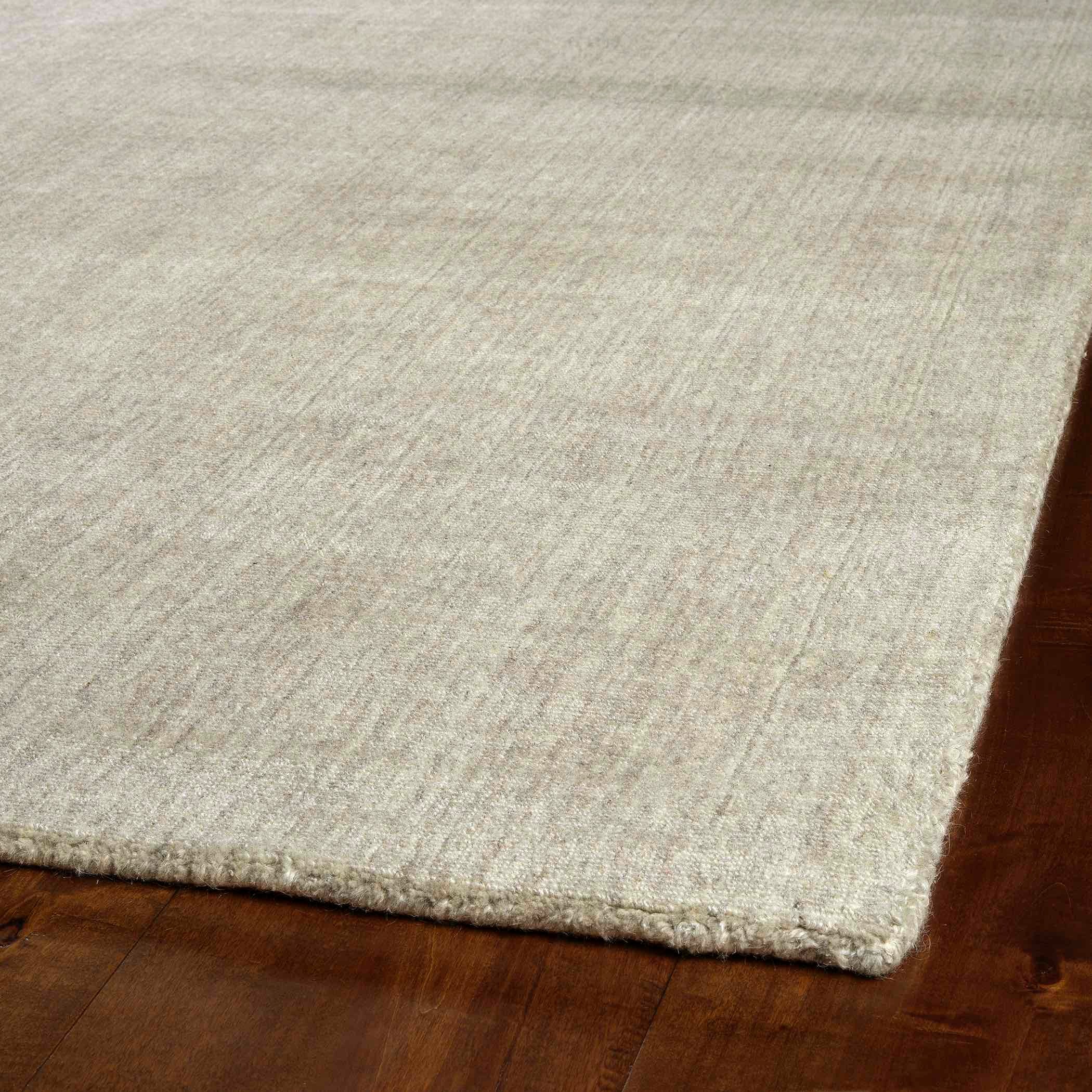 Contemporary & Transitional Rugs Deva Rug Fossil Lt. Brown - Chocolate & Lt. Grey - Grey Hand Tufted Rug