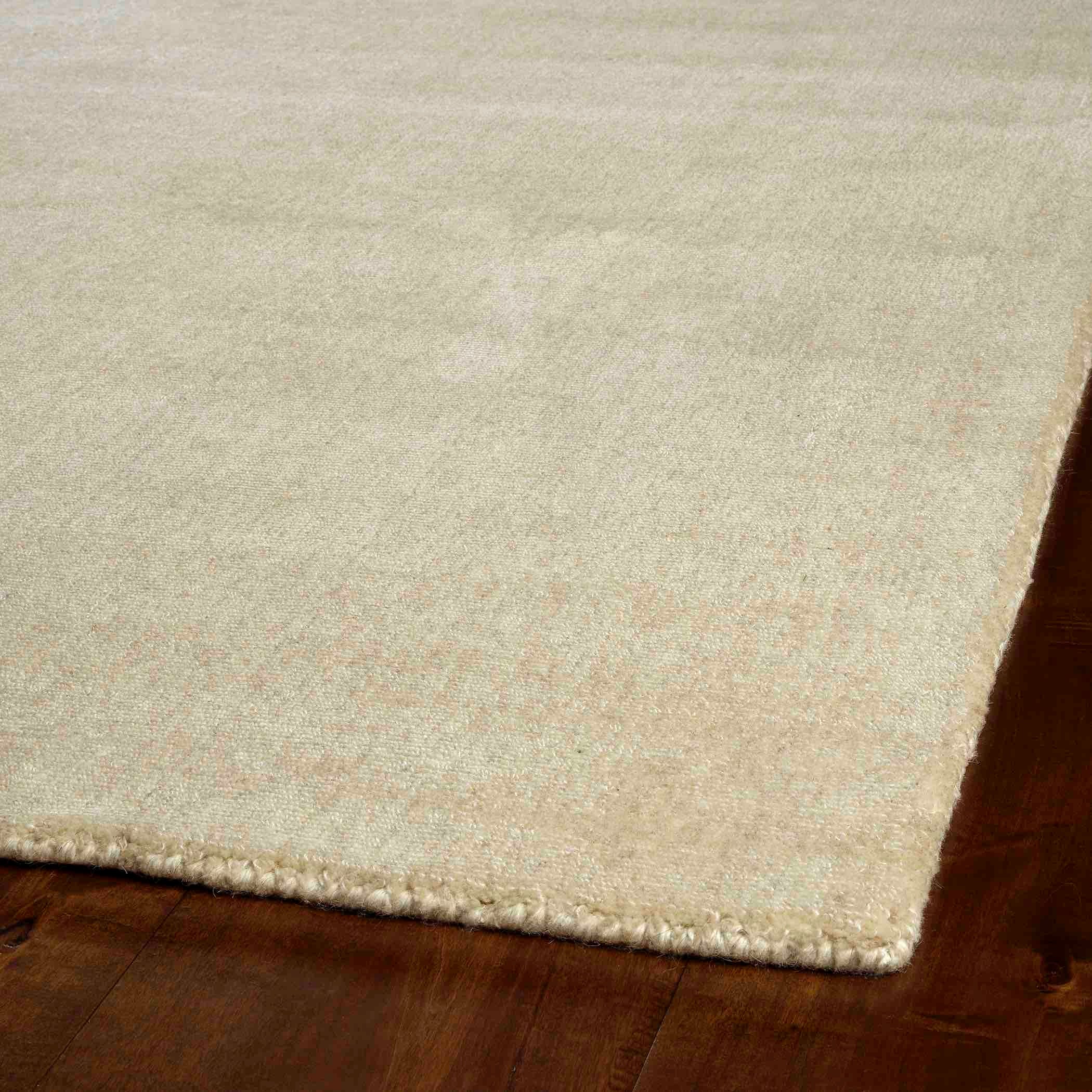 Contemporary & Transitional Rugs Deva Rug Grain Lt. Brown - Chocolate & Ivory - Beige Hand Tufted Rug