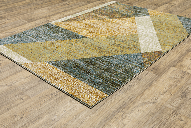 Casual & Solid Rugs Strada STR09 Camel - Taupe & Multi Machine Made Rug