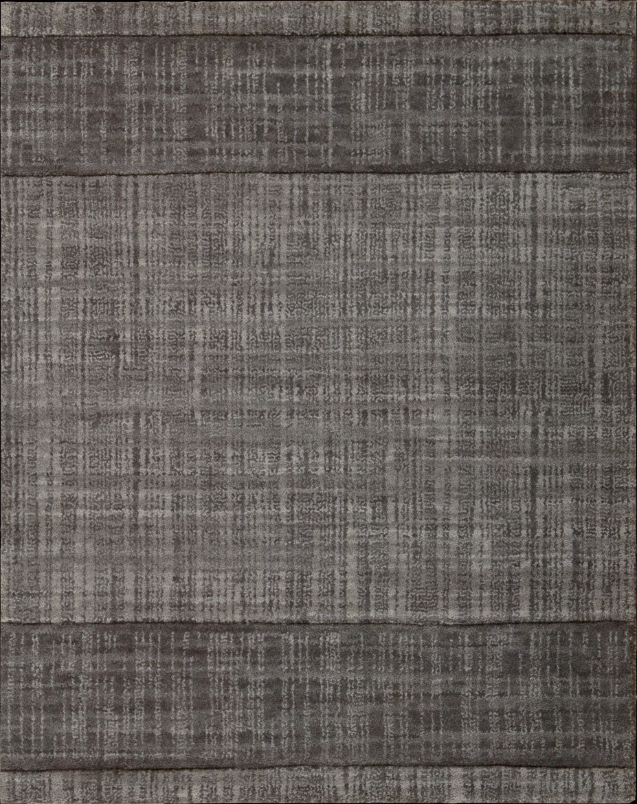 Hall & Stair Runners GRAND TEXTURES PT44-STEEL Lt. Grey - Grey Machine Made Rug
