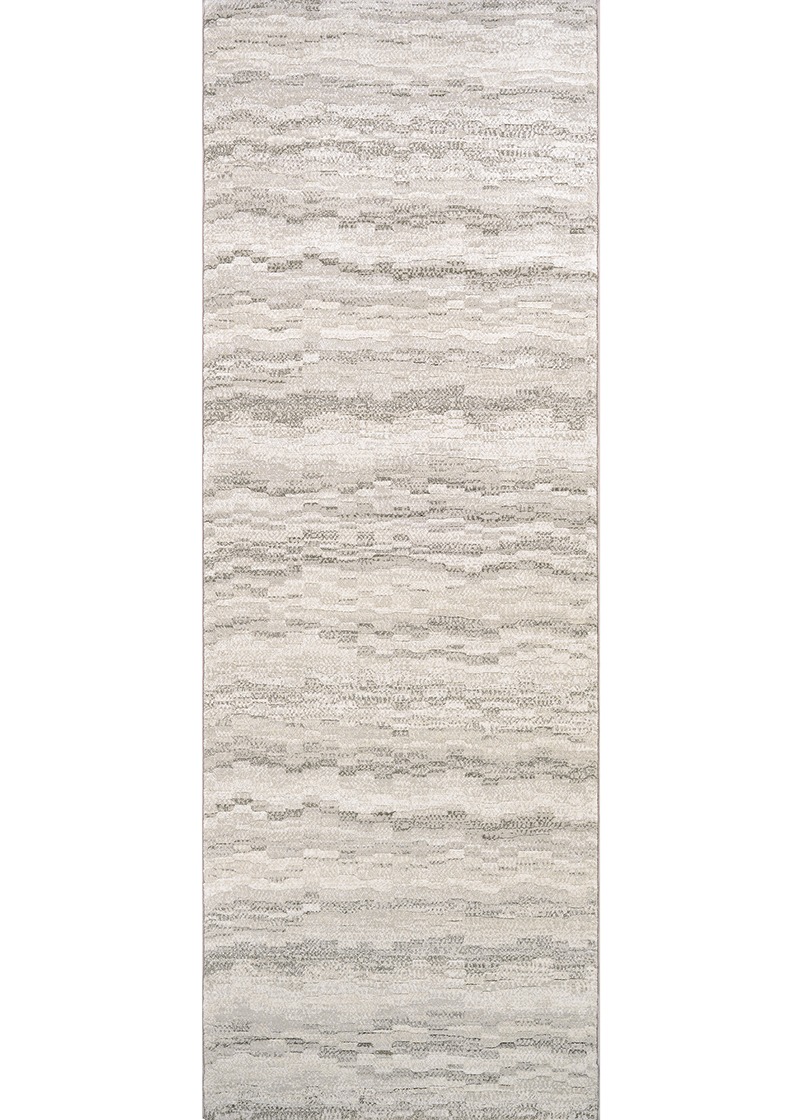 Contemporary & Transitional Rugs Easton Shimmering  Earthtones-Multi 6398/0745 Lt. Grey - Grey & Camel - Taupe Machine Made Rug