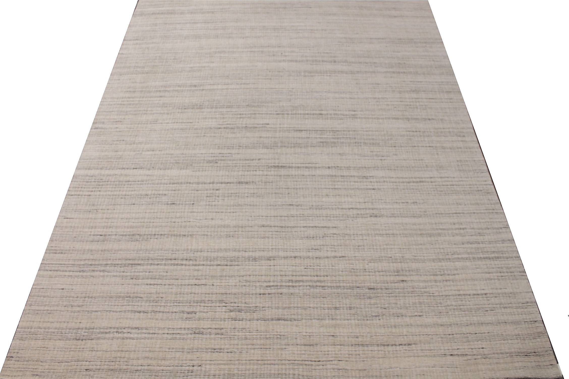 Contemporary & Transitional Rugs FINE LOOM 027467 Ivory - Beige & Lt. Grey - Grey Hand Loomed Rug