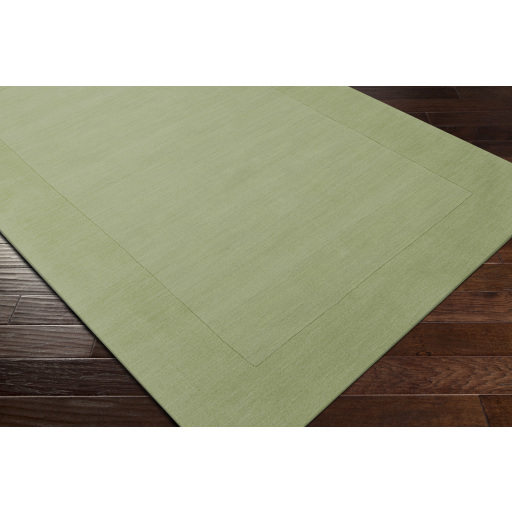 Casual & Solid Rugs Mystique M-310  Green Hand Loomed Rug