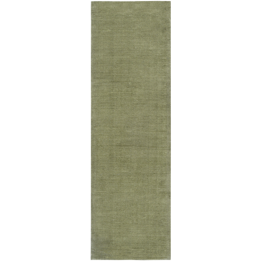 Casual & Solid Rugs Mystique M-329  Green Hand Loomed Rug