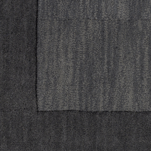 Casual & Solid Rugs Mystique M-347  Black - Charcoal Hand Loomed Rug