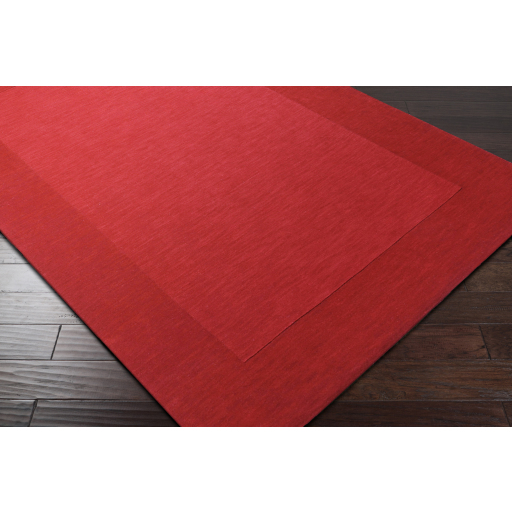 Casual & Solid Rugs Mystique M-299  Red - Burgundy Hand Tufted Rug