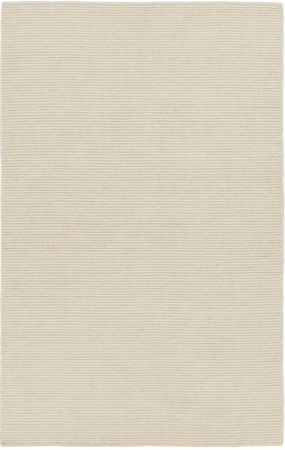 Casual & Solid Rugs Strada STA03 Ivory - Beige Hand Woven Rug