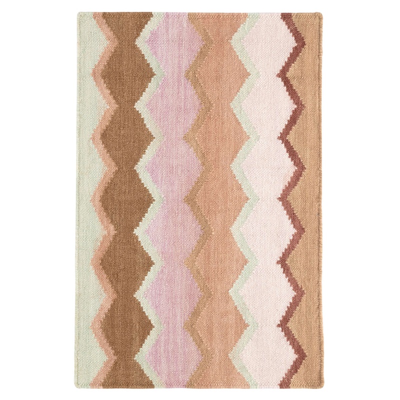 Transitional & Casual Rugs Safety Net Earth Lt. Brown - Chocolate & Camel - Taupe Machine Made Rug
