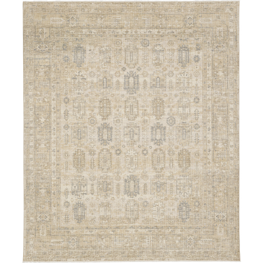 Antique Style Rugs Once Upon a Time OAT-2307 Ivory - Beige Hand Crafted Rug