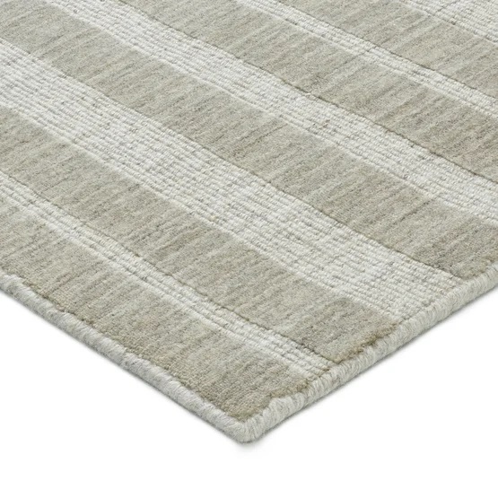 Contemporary & Transitional Rugs Deva Defined Rug Fossil Ivory - Beige Hand Loomed Rug