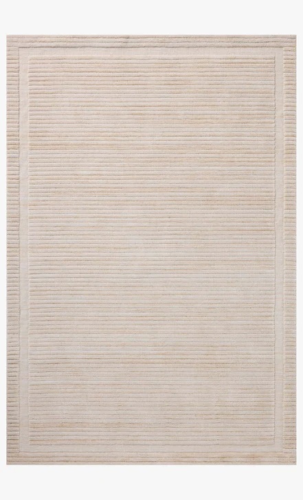 Casual & Solid Rugs Orly Collection ORL-01 Natural Ivory - Beige Hand Loomed Rug