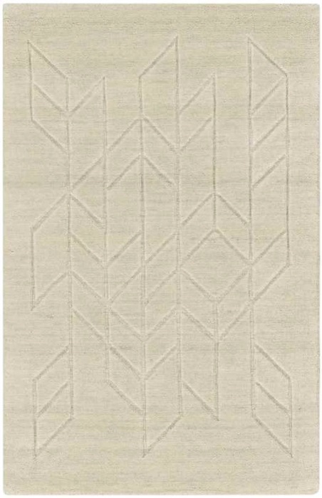 Casual & Solid Rugs Alessia ALE01   Ivory Ivory - Beige Hand Loomed Rug