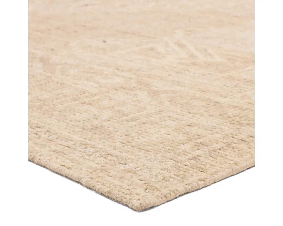 Casual & Solid Rugs Sevak SEV09 Ivory - Beige Hand Knotted Rug