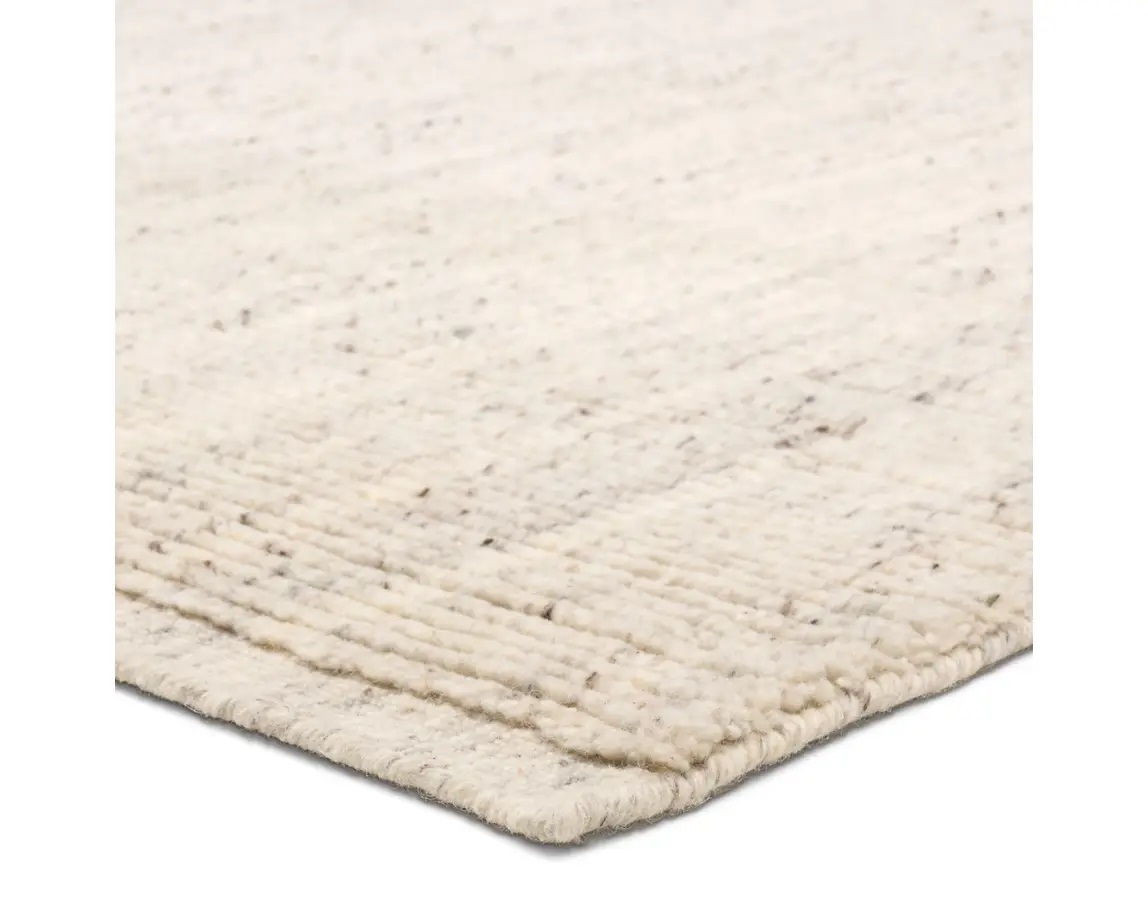 Casual & Solid Rugs Mohan MOH01 Ivory - Beige & Black - Charcoal Hand Woven Rug