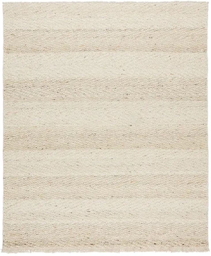 Casual & Solid Rugs Leona LEO04 Ivory - Beige Hand Woven Rug