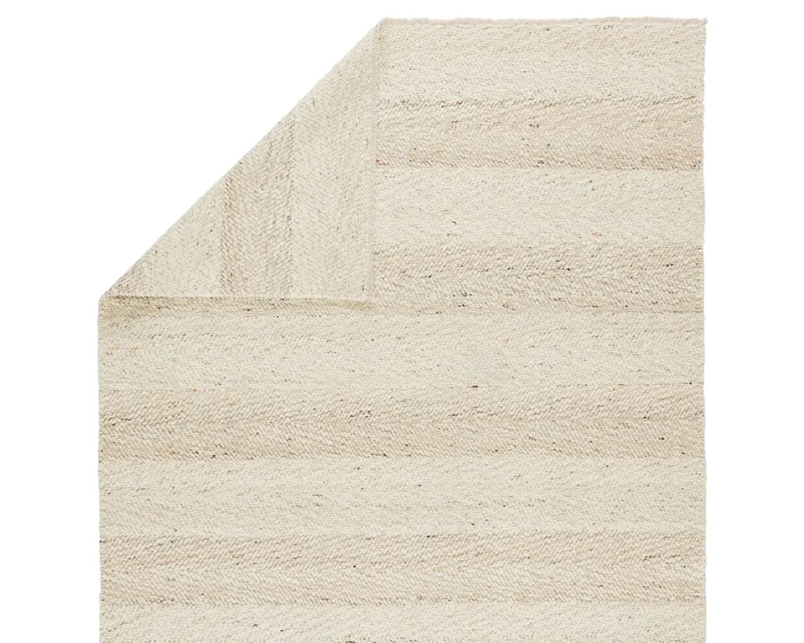 Casual & Solid Rugs Leona LEO04 Ivory - Beige Hand Woven Rug