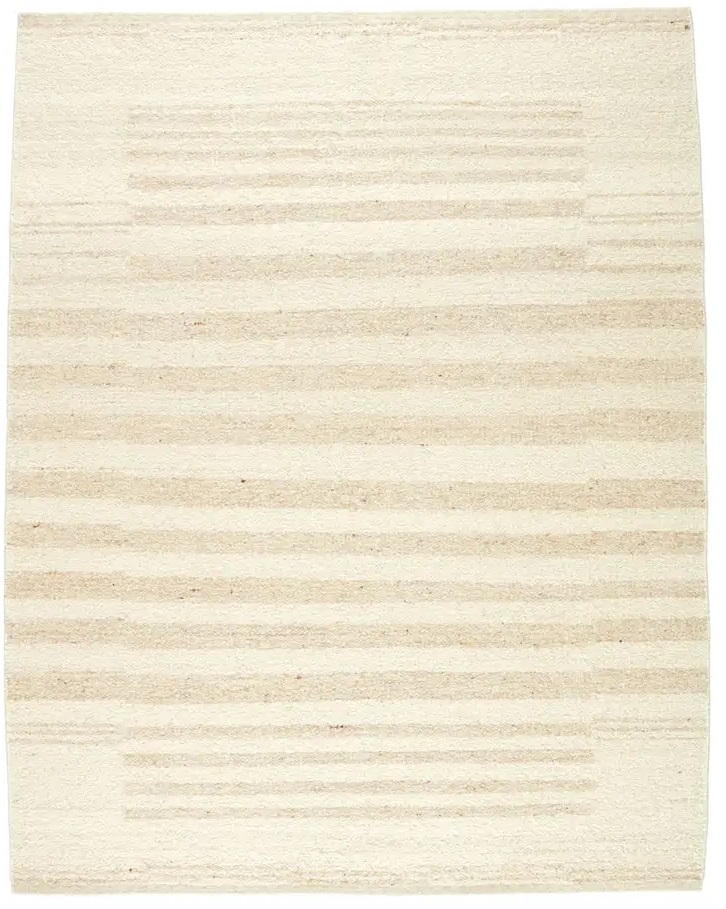 Casual & Solid Rugs Leona LEO03 Ivory - Beige Hand Woven Rug