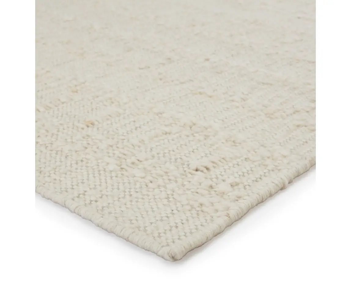 Casual & Solid Rugs Leona LEO06 Ivory - Beige Hand Woven Rug