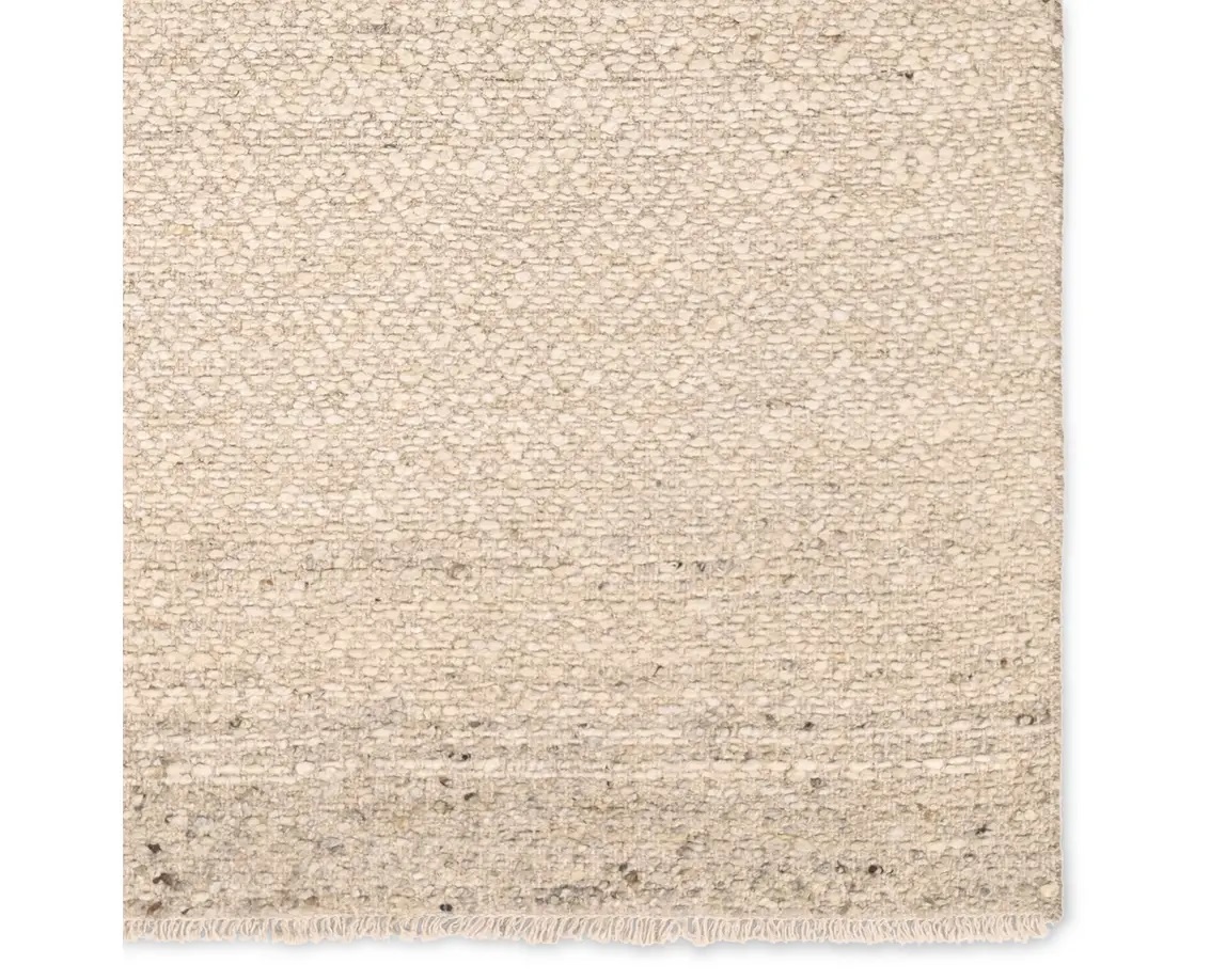 Casual & Solid Rugs Leona LEO08 Ivory - Beige Hand Woven Rug