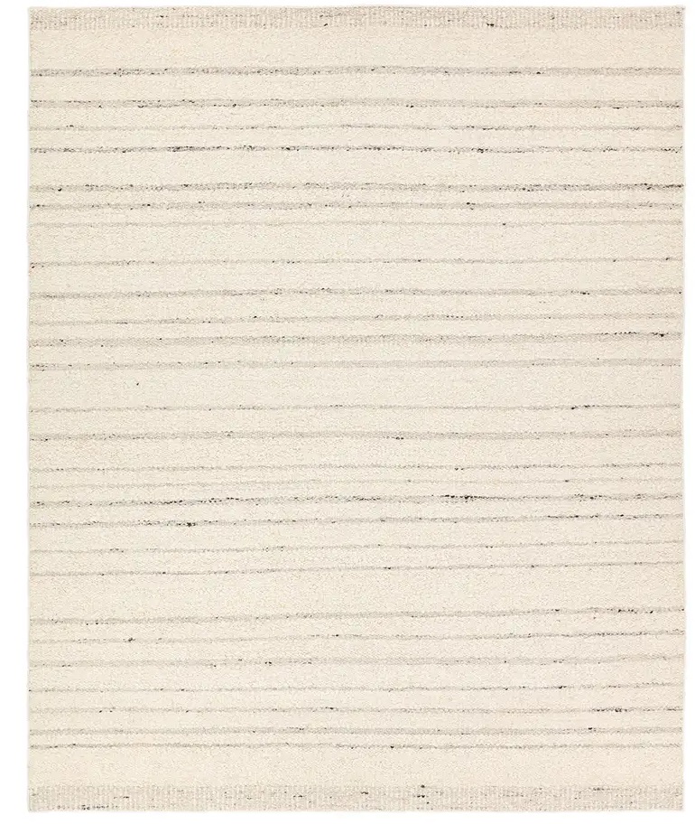 Casual & Solid Rugs Leona LEO09 Ivory - Beige Hand Woven Rug