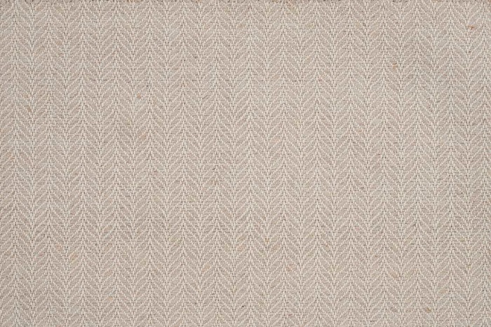 Custom & Wall to Wall Island Wave Natural Ivory - Beige Machine Made Rug