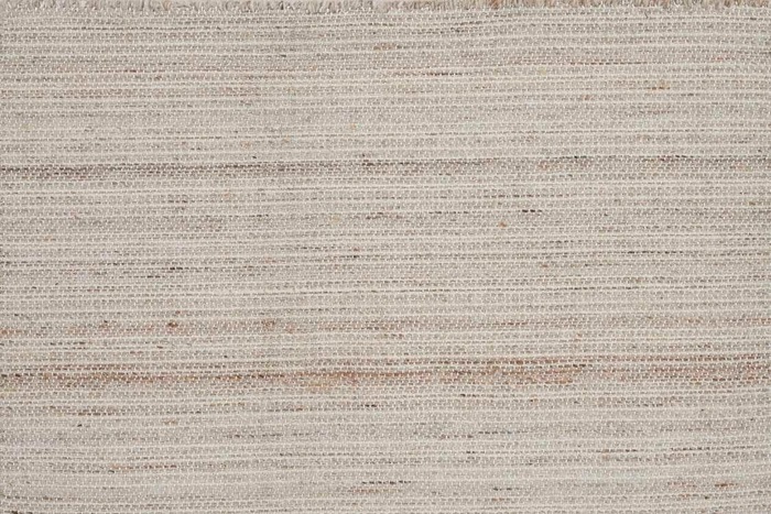 Custom & Wall to Wall Island Striae Oatmeal Camel - Taupe & Ivory - Beige Machine Made Rug