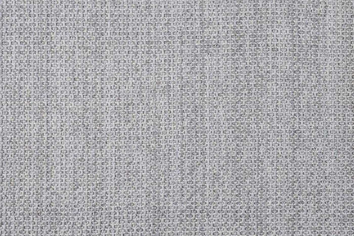 Custom & Wall to Wall Crochet Platinum Lt. Grey - Grey Hand Loomed Rug