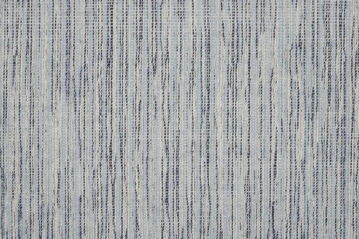 Custom & Wall to Wall Island Stripe Blue Lagoon Lt. Blue - Blue & Medium Blue - Navy Machine Made Rug