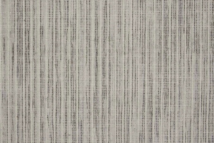 Custom & Wall to Wall Island Stripe Kona Blend Lt. Grey - Grey Machine Made Rug