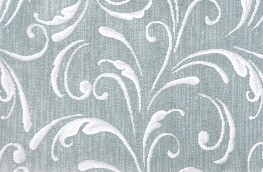 Custom & Wall to Wall Filigree Aquamarine Aqua - Lt.Green & Aqua - Lt. Green Machine Made Rug