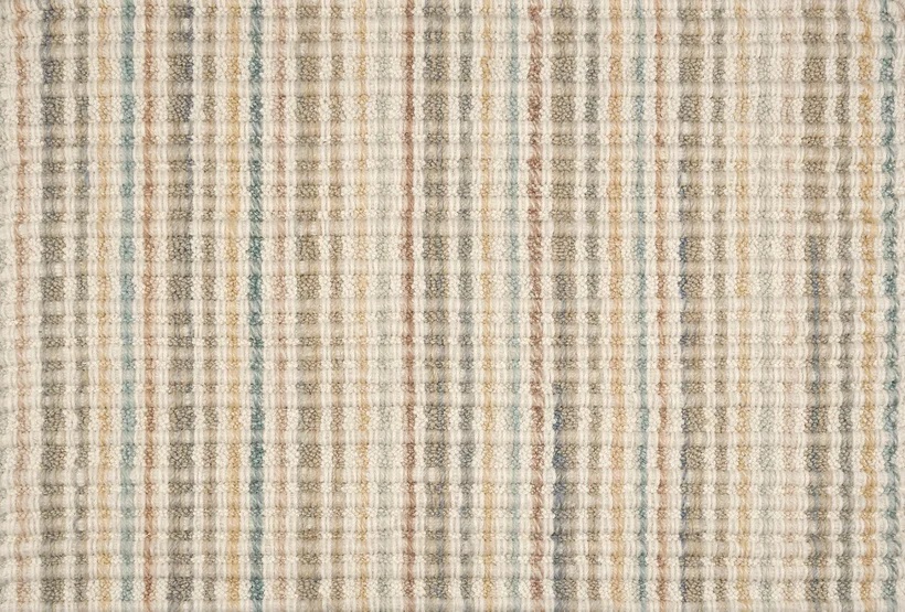 Custom & Wall to Wall Wisteria Soft Sunrise Ivory - Beige & Multi Hand Loomed Rug